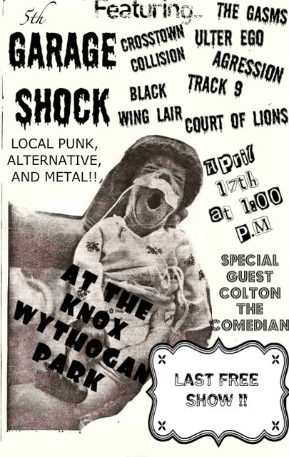 Thegarageshock's profile picture. MUSIC VENUE OUT OF KNOX IN.