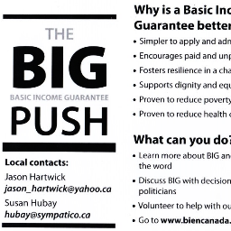BasicIncomePtbo's profile picture. Basic Income Peterborough Network
Facebook: https://t.co/ZFxDWzJhuY