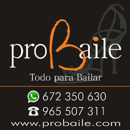 probaile_com's profile picture. Tienda física y online de zapatos de baile de baile y complementos . Empresa Española. CALIDAD al mejor PRECIO del mercado. Baile latino, salón, etc.