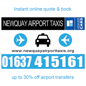 HenverCars's profile picture. Book your Newquay Airport Taxis transfers and shuttle services online. Get your Taxi to or from Newquay Airport at discounted prices with no agency fees!