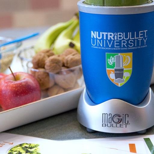 The official Twitter for NutriBullet University - A hands-on education & healthy eating experience for students. @TheNutriBullet