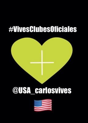 Club Oficial de @carlosvives en USA!
#VivesClubesOficiales
Info en: https://t.co/NwXJ33FtYH 
Cuenta Oficial para USA manejada por @lupasamaria
