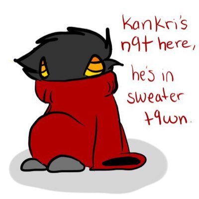 Hell9. I d9 n9t 6elieve we have f9rmally met. I am Kankri Vantas. : #Triggers #18+ #OpenRp   ♥️:♦️:♠️:♣️