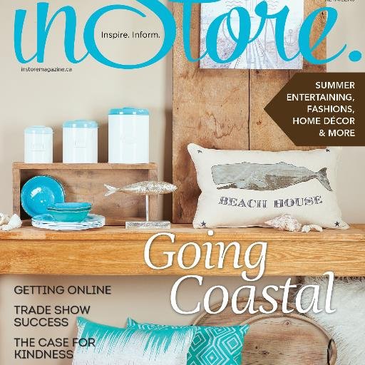 InStore magazine is Canada's definitive resource for retailers selling gifts, home decor, fashion and lifestyle accessories. Tweets by Editor Erica Kirkland.