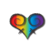 Symbol of the love and unity between two women. Unity design supports all LGBT causes.