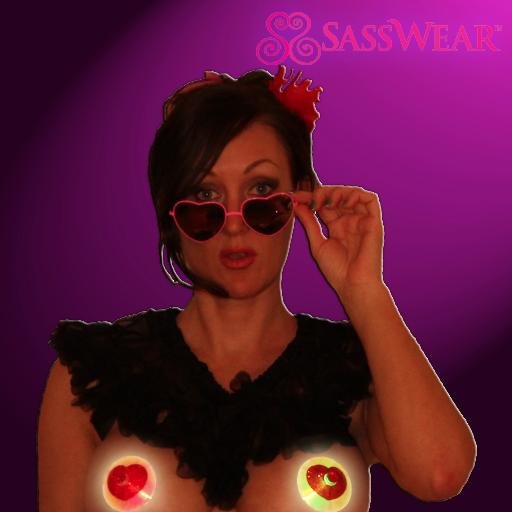 Sasswear's profile picture. Patented Light Up Pasties, Glow Body Stickers, and LED Wings/Skirts for EDC Music Festivals, Burlesque, Festivals, Burning Man, Ultra, Fantasy Fest, Mardi Gras.