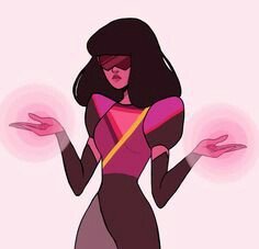 I'm garnet leader of the crystal gems, fusion of Sapphire and Ruby #OpenRp ,#SURP