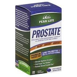Peak Life Prostate is a natural supplement for men that helps support prostate health.