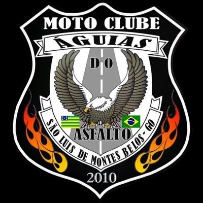 Brasão Moto Clube Águias- Maceió Alagoas