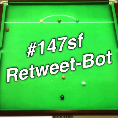 Mit dem #147sf Retweet Bot immer wissen, was in der deutschsprachigen Snooker-Community gerade los ist. Für Snooker FAQ's siehe Link. Kontakt: @PseudoRolf