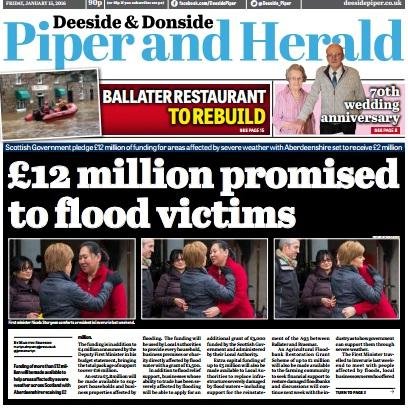 All the local news from Deeside and Donside in the form of a weekly newspaper as well as online.
You can also find us on Facebook at http://t.co/hNwDZEcmWk