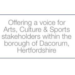 Providing a platform for Arts, Culture & Sports within the borough of Dacorum, Hertfordshire.