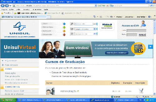 Estudar a profissão do presente e do futuro a Distância - Curso Superior de Tecnologia em Web Design e Programação com Diploma de Graduação na UNISUL VIRTUAL.