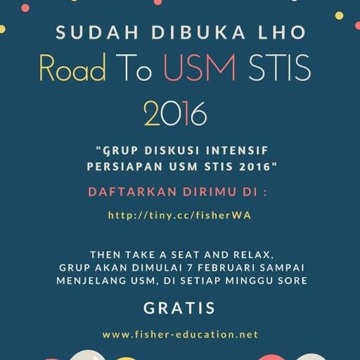 Try Out Online USM STIS (Sekolah Tinggi Ilmu Statistik) by Fisher Education

@fishereducation