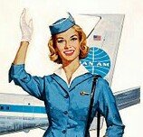 ✈ Tripulante de cabina de pasajeros. Aeromoza. Auxiliar de vuelo. Cabin crew. Flight attendant. Azafata. ✈