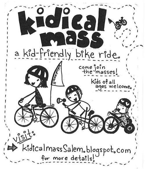 A kid & family-friendly bike ride event in Salem, Oregon.