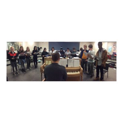 We are Open World Learning Community's A Capella Jazz Choir Called Open Harmony, Student Run.