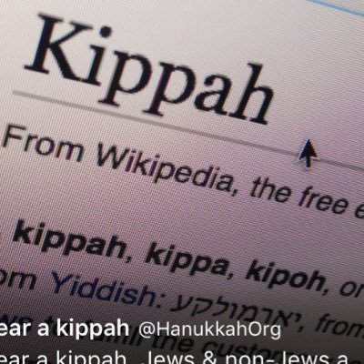 Wear a kippah around the world - add your pic and tag #Wearakippah - in support to #TousAvecUneKippa. This account is run by an independent apolitical staff.