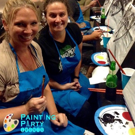 Art for the non-artist. Come paint with us. Sip a cocktail and socialize. Paint your own masterpiece with our professional artist and have fun! #PaintingEvents