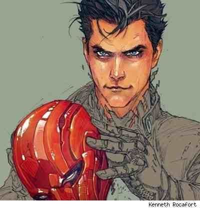 | Name's Jason Todd, The Red Hood. Seems my son is going with a color scheme and became The Blue Knight. | I love @MoreThanASin & @AdamPercyTodd_ #MTT