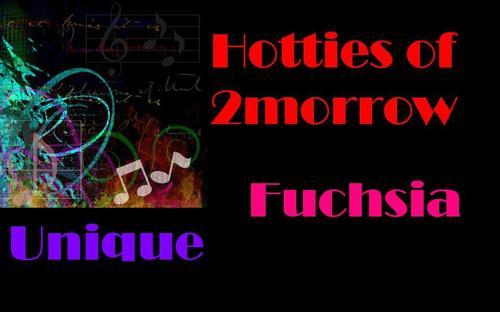 I'm shy! BIG fan of Hotties of 2morrow!!!!!!!!!!!!!! I luv them!! They music is so dope. So is New Boyz! Gotta luv da music! Follow me!!! I follow back. :)
