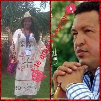 Nacida y criada en mi amada tierra Wayuu, hija del Comandante Eterno Hugo Chavez. Soy Bolivarariana y Revolucionaria