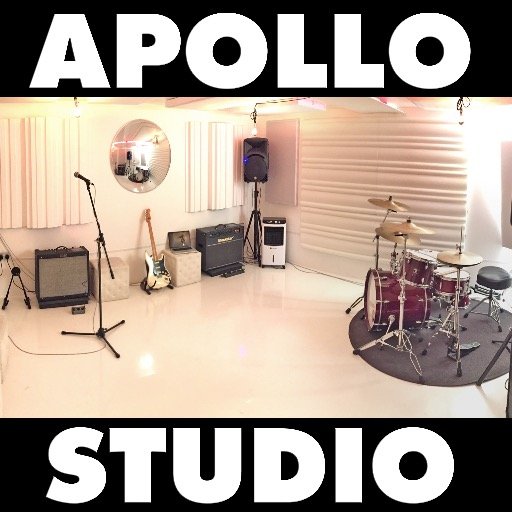 ApolloStudioLDN's profile picture. SuperCool Rehearsal Studio located in North London. 700 likes on Facebook! Unique Space for Bands, Singers, Photographers & Directors