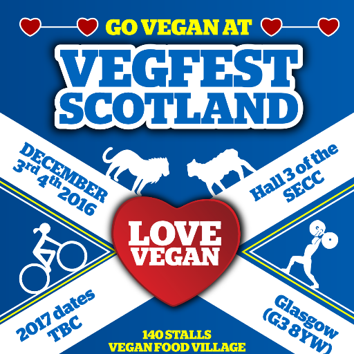 One of Europe's prime vegan festival Vegfest arriving at @seccglasgow in December.