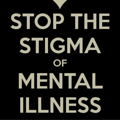 Mental illness is just like cancer. You can't help that you have it. You just have to go to treatment and hope for the best.