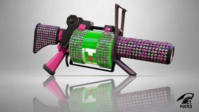 任天堂から発売のゲーム「スプラトゥーン」に登場するブキの非公式Botです。
射程の長さと攻撃力が自慢です。
30分位に1回なんか呟きます、リプライを送ると返事をしてくれます、ブキ名にも反応します。
時たま中の人が呟いたり、質問リプなどがあれば返します。