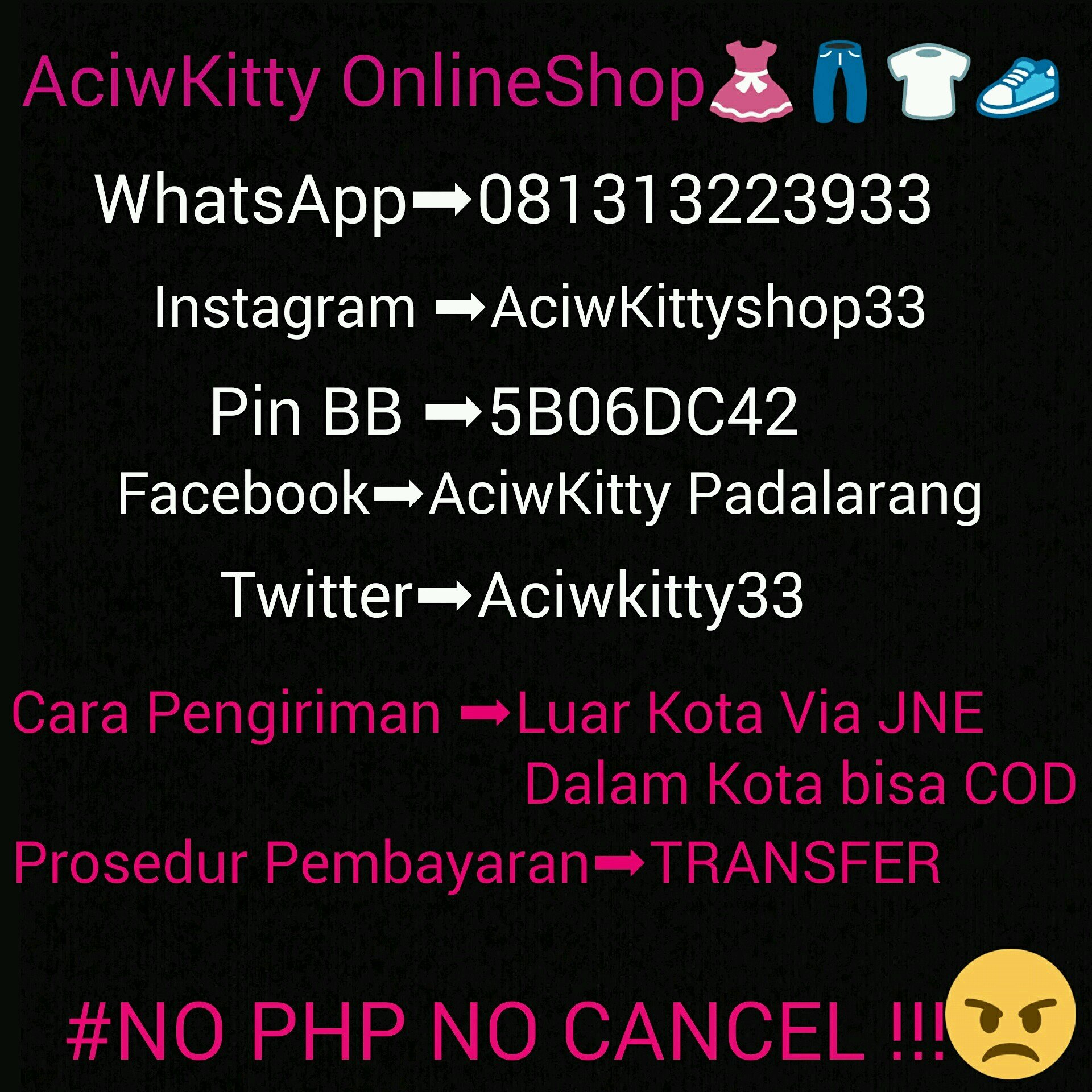 aciwkitty33's profile picture. Pin BB : 5e10f8da // Instagram :AciwKitty // Facebook :Aciwkitty // WhatsApp :089662819978
