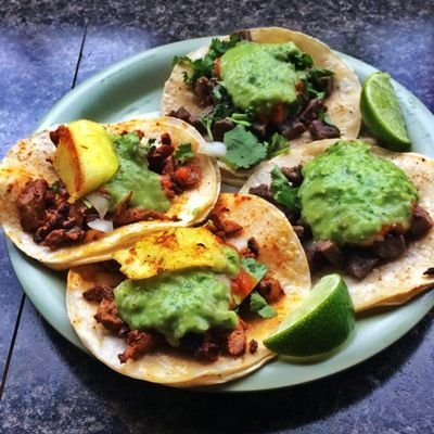 Come try our Tacos Chukis! Pork adobada topped with cheese, fresh cilantro, onions, salsa, & grilled pineapple! Tag us & hashtag #TacosChukis! #Seattle #Tacos