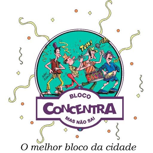 Bloco Concentra Mas Não Sai, carnaval com marchinhas, frevos, sambas, marcha-ranchos, fox-trotes e bossa nova com moleza.