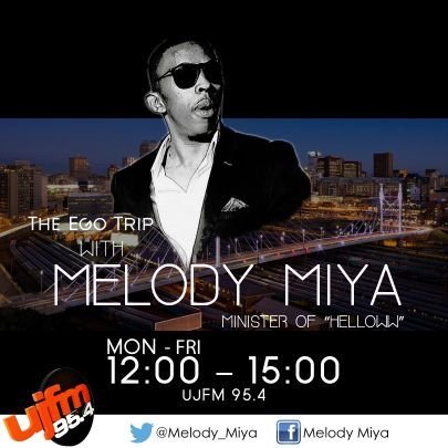 TheEgoTripUJfm's profile picture. Mon - Fri 12-3pm hosted by @Melody_Miya on @ujfm 95.4