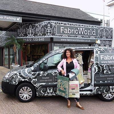 Discount, designer #fabrics for #curtains, #blinds and #upholstery. Shops in Epsom and Croydon in Surrey.