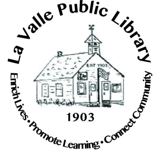 LaValleLibrary's profile picture. LaValle Public Library's mission is to Enrich Lives, Promote Learning and Connect Community.
