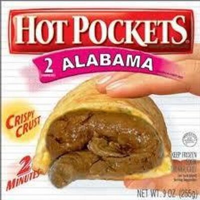 Alabama Hot Pockets. 