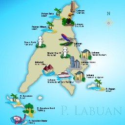 account santai warga labuan berkongsi info dan bergosip