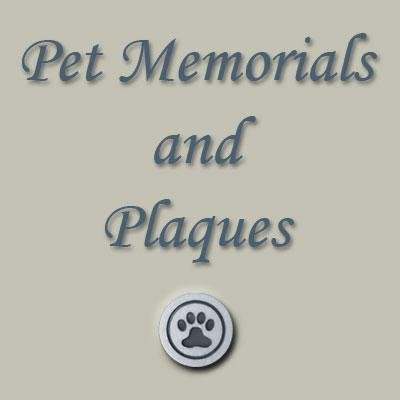 Honour the memory of your lost companion with our tasteful memorial plaques They are unaffected by moisture and will be cherished for years and years to come.
