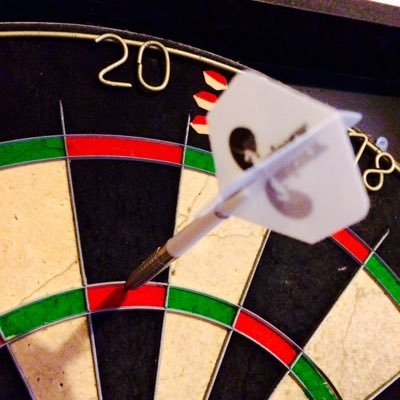 Massive fan of throwing three bits of metal at a round thing on the wall (whilst drinking beer) Will follow back if you like #Darts Sponsored by @MojoDARTS