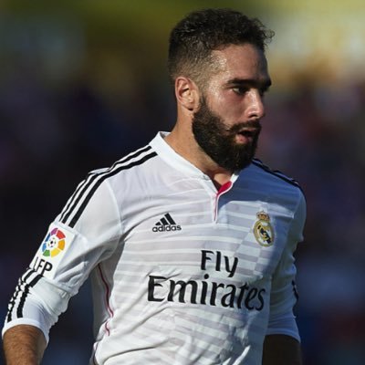 Fan incondicional del jugador del primer equipo del Real Madrid Dani Carvajal. Un ejemplo a seguir.