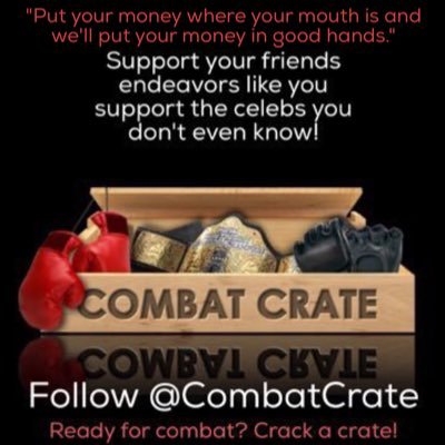 Think you're ready for combat? Crack a crate for Wounded Warriors; exclusive #CombatCuts w/ something worn by a Patriotic star! Curating Combat! #CombatCrate