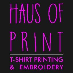 For all your T-Shirt Printing & Embroidery needs! info@hausofprint.co.uk +447731336197 Shop: https://t.co/EmsSp30Yzf