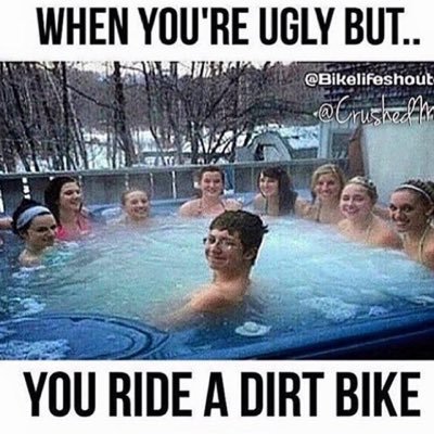 Shit Dirtbikers Say On Twitter They Say Money Can T Buy Happiness - shit dirtbikers say