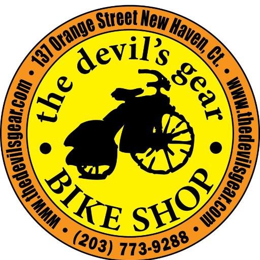 The Devils Gear Bike Shop  137 Orange St. New Haven, CT  203.773.9288  New Haven's premiere destination for bicycles, parts, accessories and repairs.