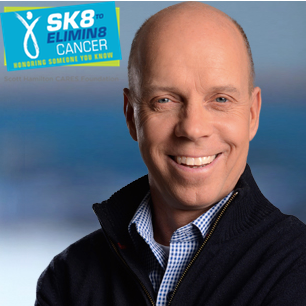 The Scott Hamilton CARES Foundation is joining forces with local ice rinks and teaming up with you to Sk8 to Elimin8 Cancer! Follow us today and spread the word