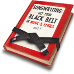 #Songwriting: Get Your Black Belt in Music & Lyrics™. A series of electronic multimedia books crammed with theory, tips & creativity on how to write #songs.