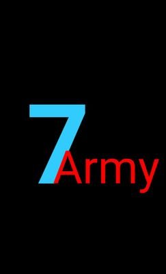 official Twitter account.Trying to get The7Army big world wide help us do it become a 7 Bro We love you (Owner of The7Army)