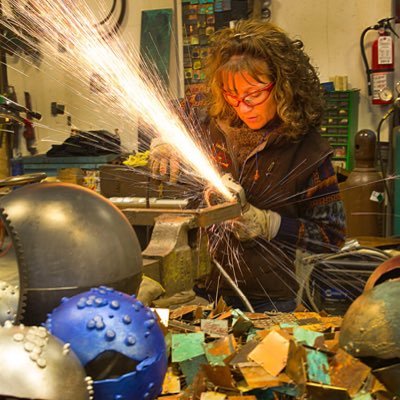 JackieMacLeod2's profile picture. Surgeon/anethesiologist turned blacksmith/metal artist and one of the Liberty Artists in Durham, NC. A great place to live and work!