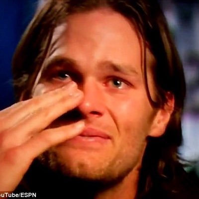 Every time u ❤️ or RT Tom Brady will cry one tear guaranteed or your money back